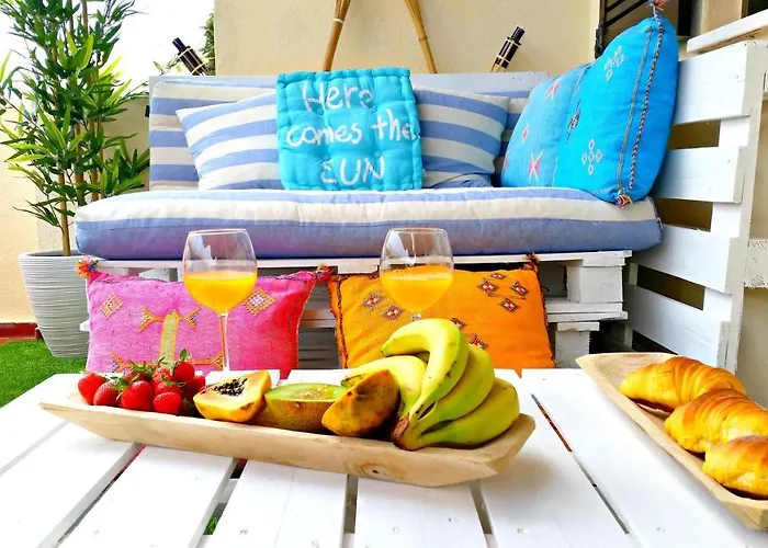 Wow Flat 200M Beach, 10Min Downtown, Terrace With Sea View
